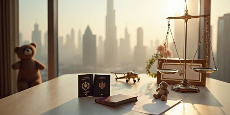 Illustration for: Before Custody Conflict: UAE Travel Consent, Child Protection and Wadeema Law Planning